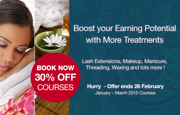30% Off Selected Courses January - March! 